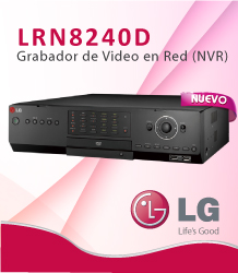 GRABADOR DIGITAL EN RED LRN8240D