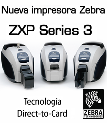 NUEVA IMPRESORA ZEBRA ZXP SERIES 3