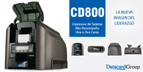 IMPRESORA DE CREDENCIALES CD800