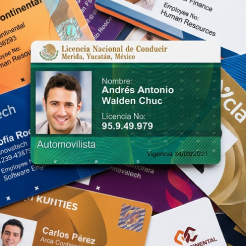 Impresora de gafetes