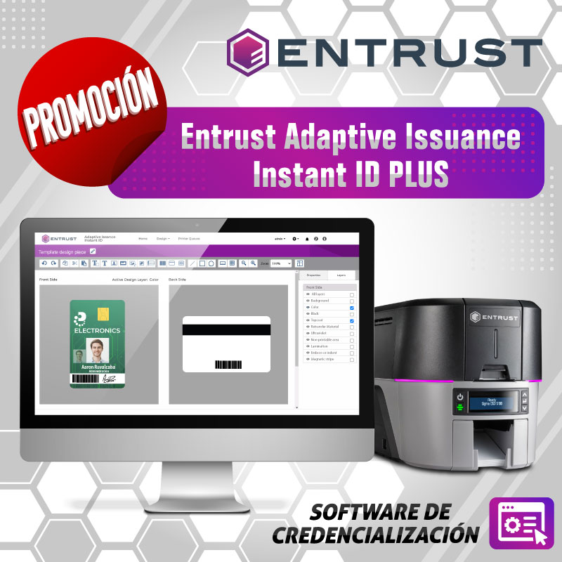 Descuento en Instant ID Plus de Entrust - Software de Credencialización
