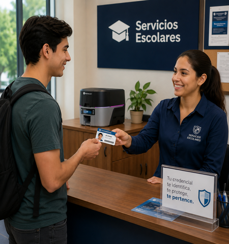 Credencialización de alumnos y personal